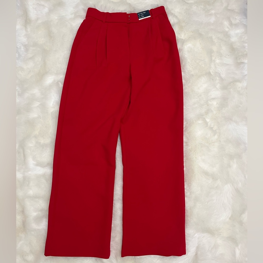 Abercrombie and Fitch Red Pants